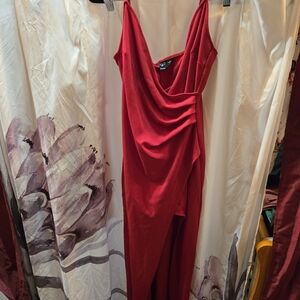 Windsor Scarlet Asymmetrical Dress